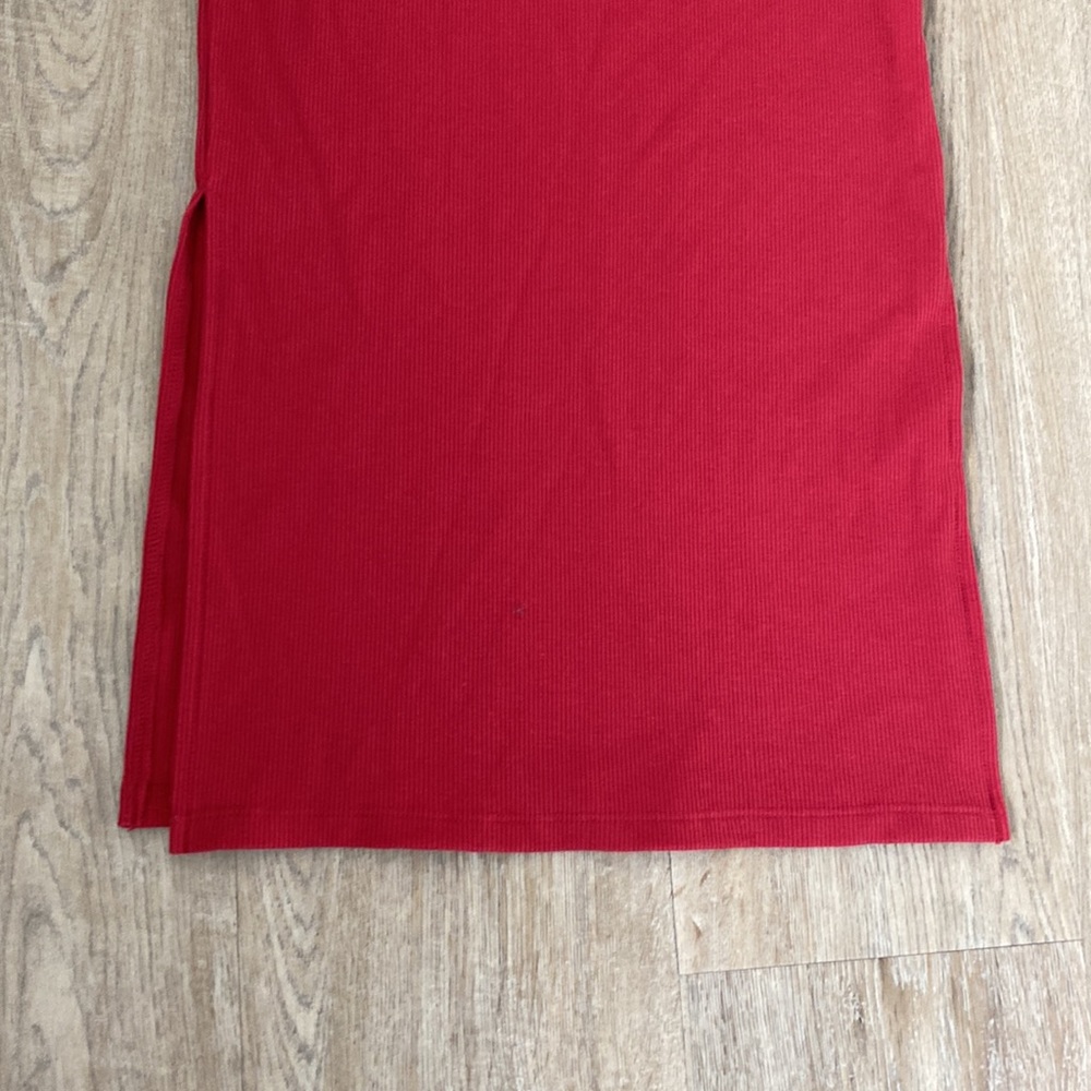 Forever 21 Red Midi Slip Dress - Picture 2 of 7